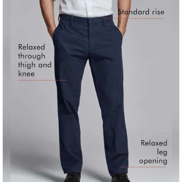 Banana Republic Gavin Chino Men's size 34-black - Picture 1 of 8